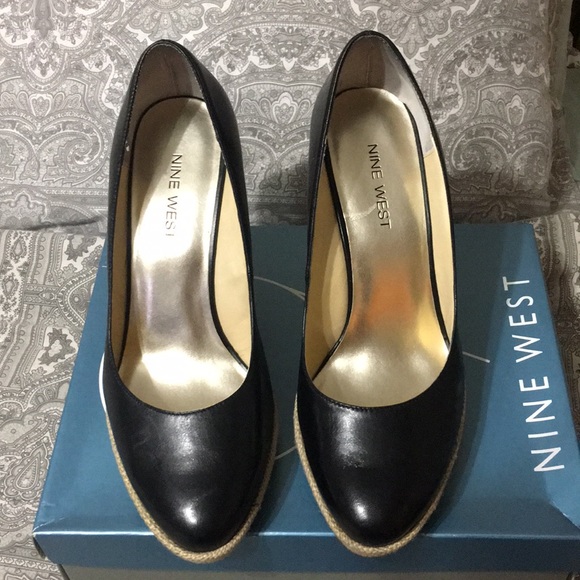 Black Nine West Wedge / Zindelv7. - Picture 2 of 6